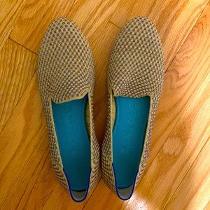 Rothys size 7 multi metallic loafers